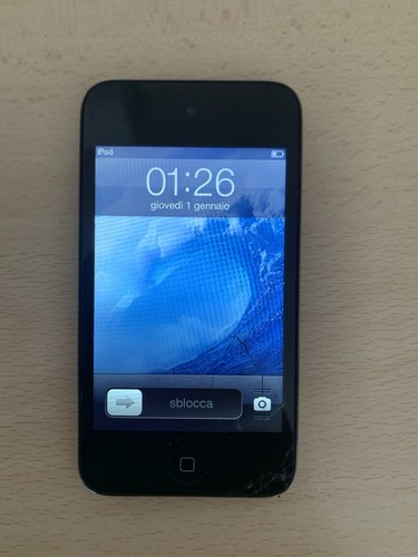 Ipod touch nero - nero, vetro