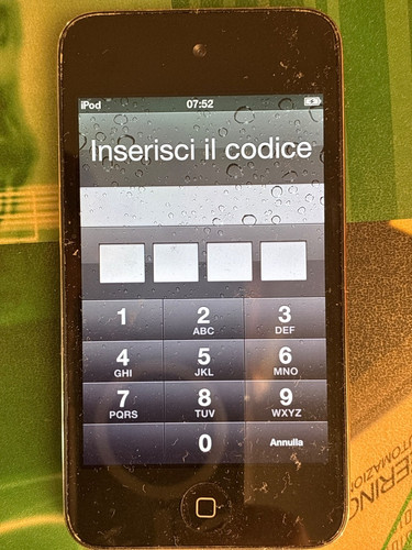 Ipod a1318 8gb apple lettore - ipod,